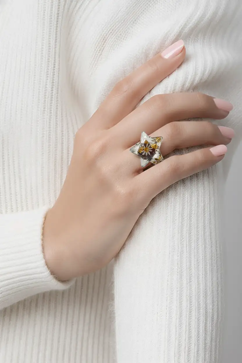 Bague étoile