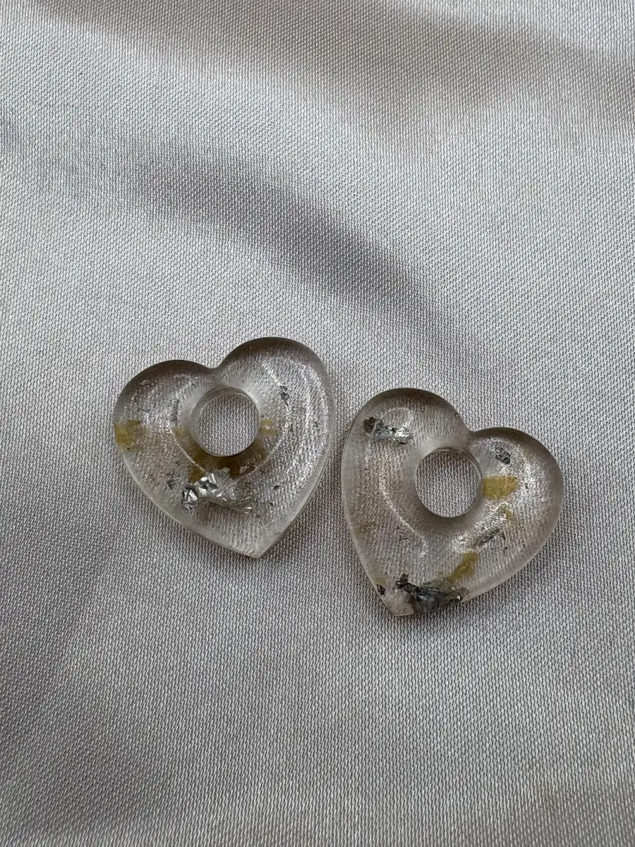Pampilles cœur – boucles d’oreilles interchangeables