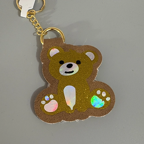 Porte-clés ours simili