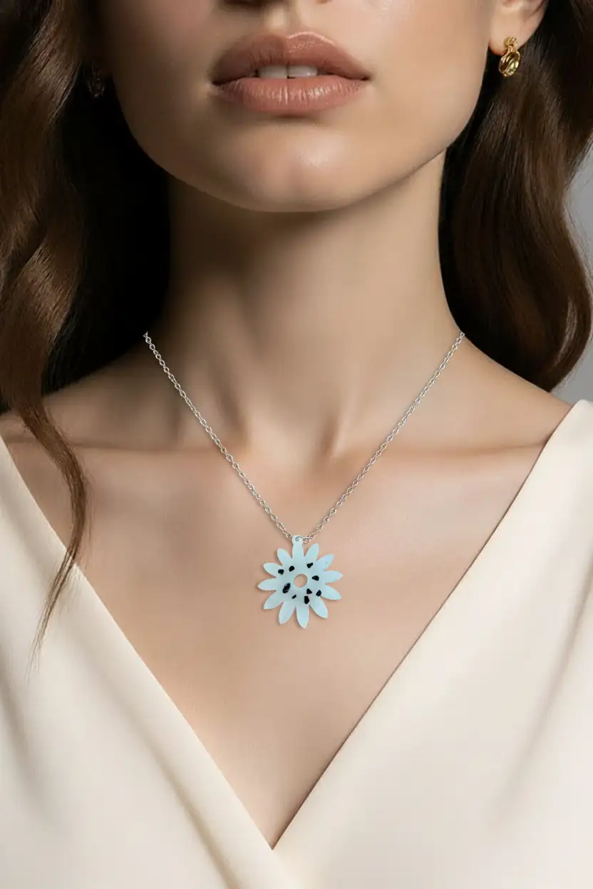 Collier en fleur