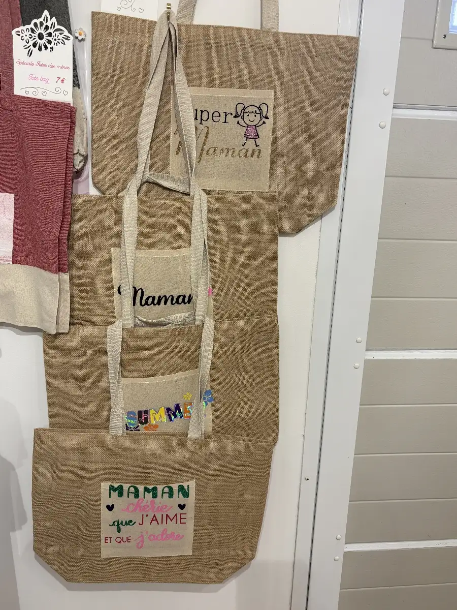Sac en jute personnalisé