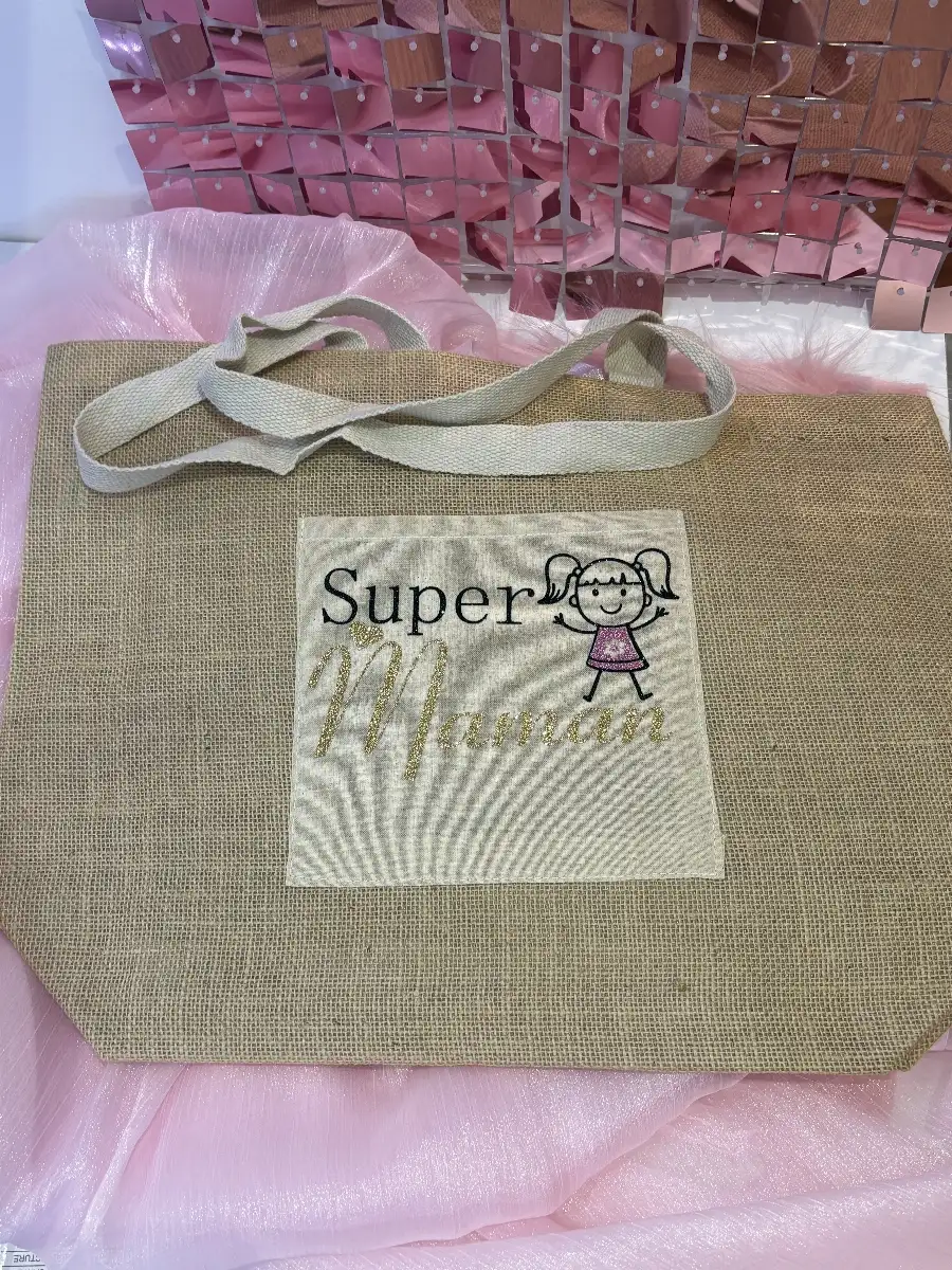 Sac en jute personnalisé