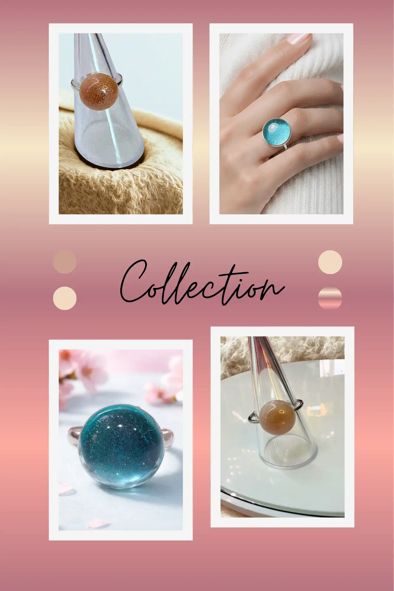 Bague  forme ronde