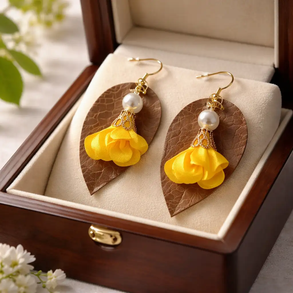 Boucles d'oreilles Rayon de soleil