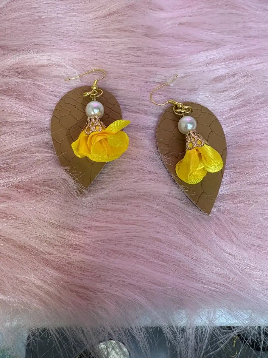 Boucles d'oreilles Rayon de soleil