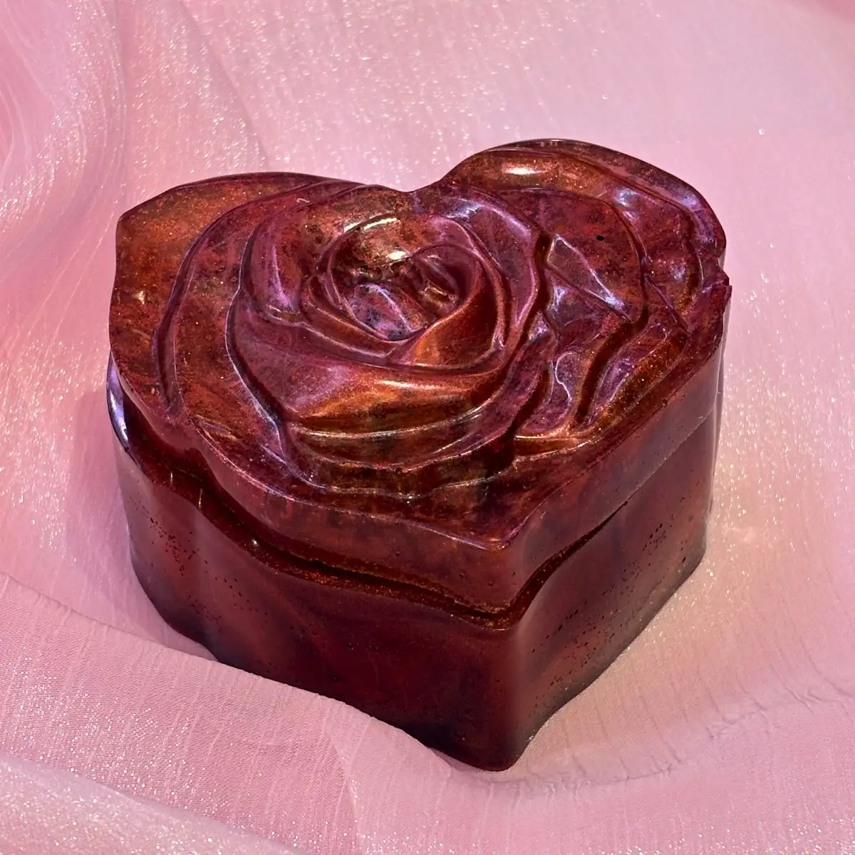 Boite à bijoux Rose Eternelle