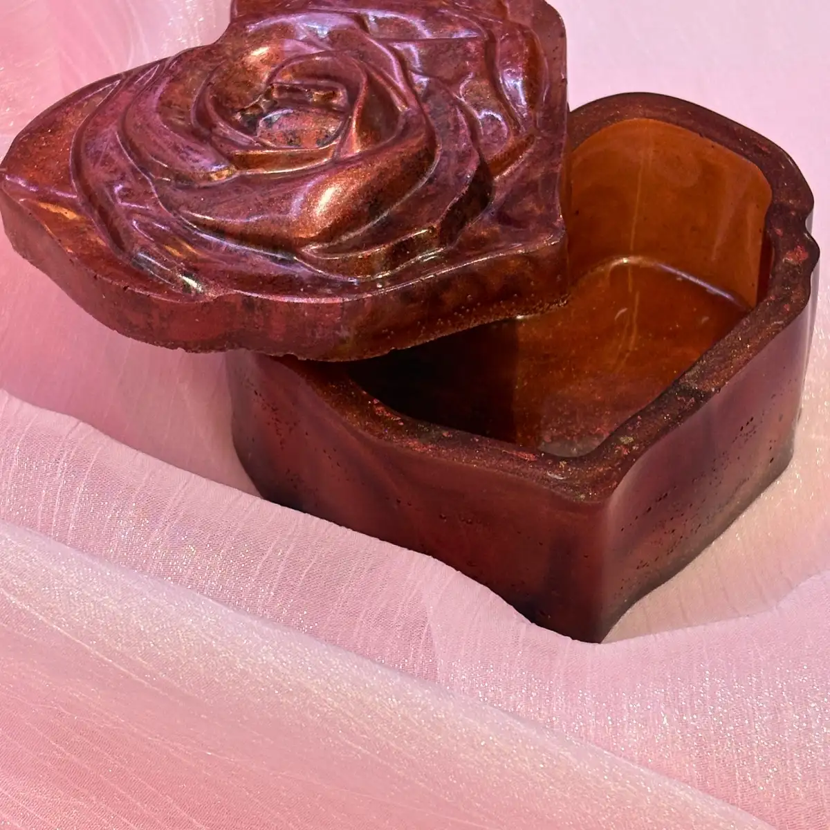 Boite à bijoux Rose Eternelle