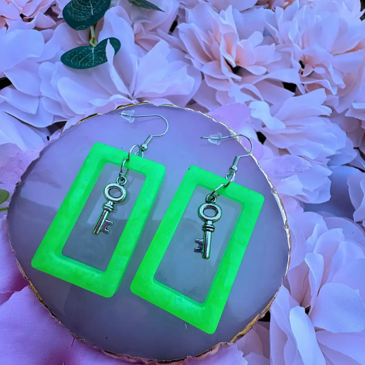 Boucles d'oreilles "La Clé des Possibles"