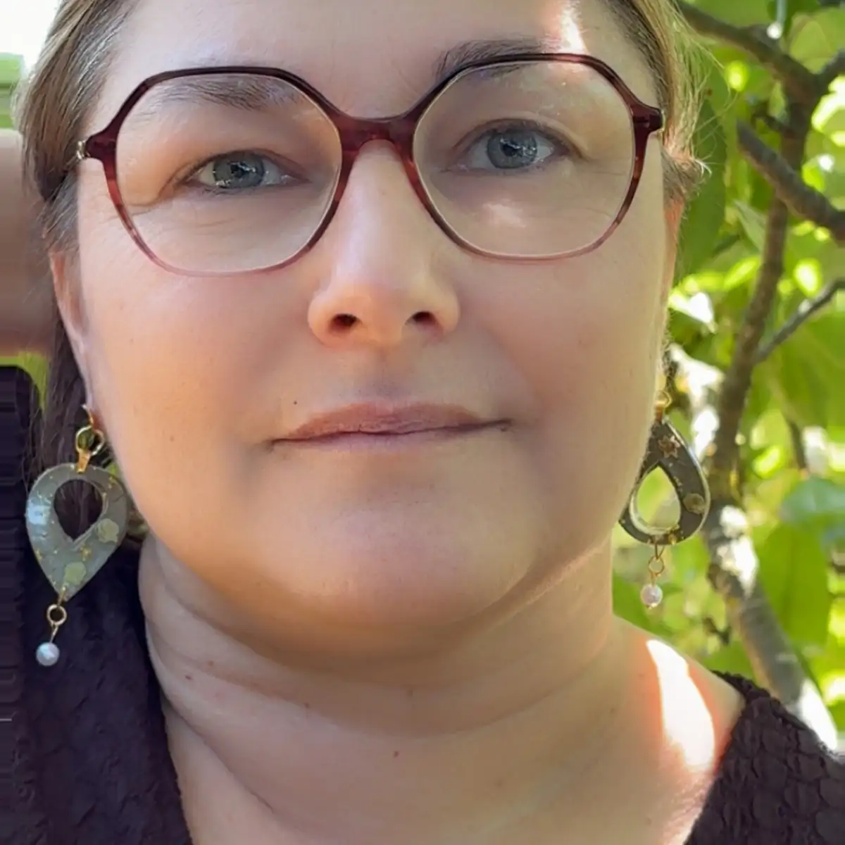 Boucles d'oreilles - Douceur Botanique