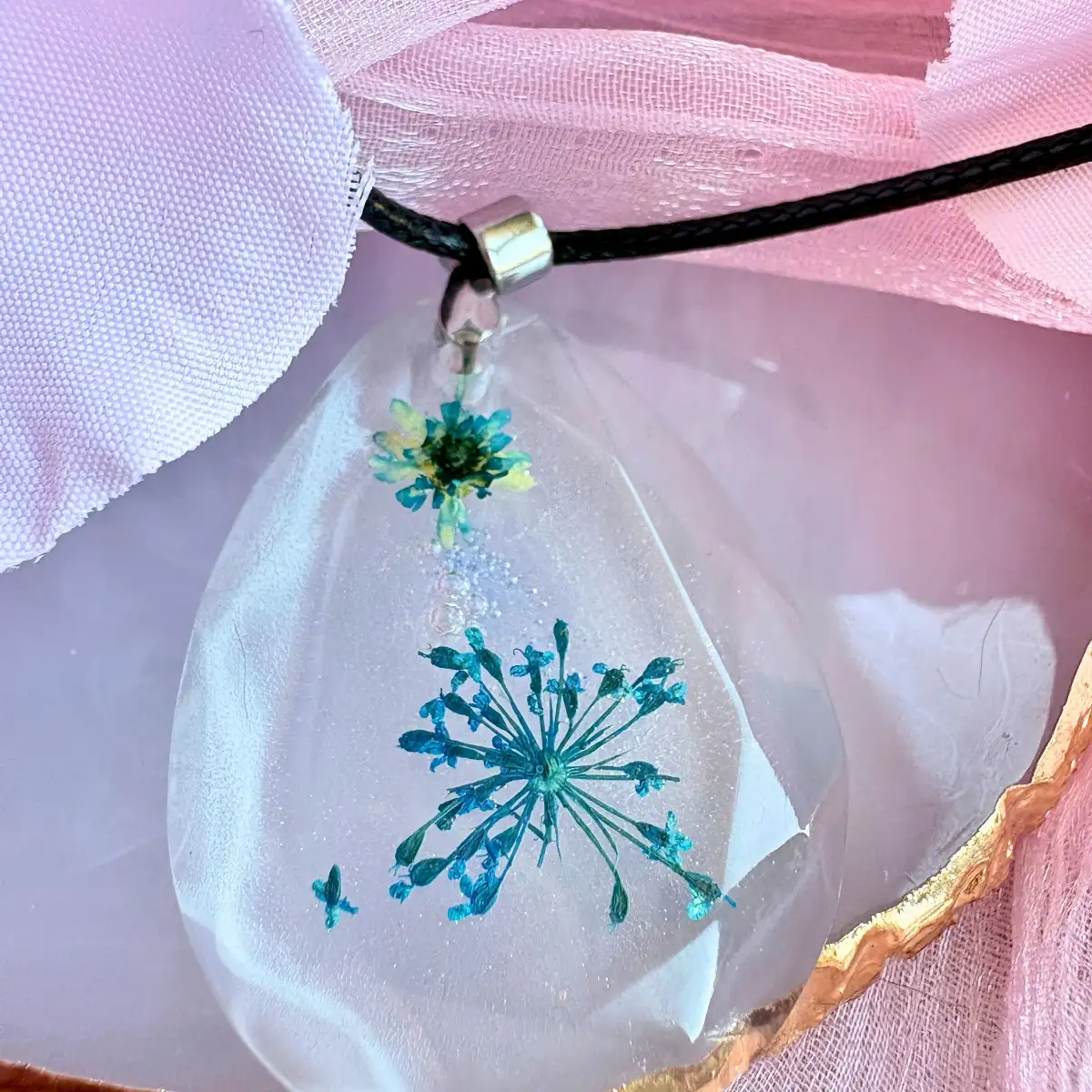 Collier Fleur de Givre