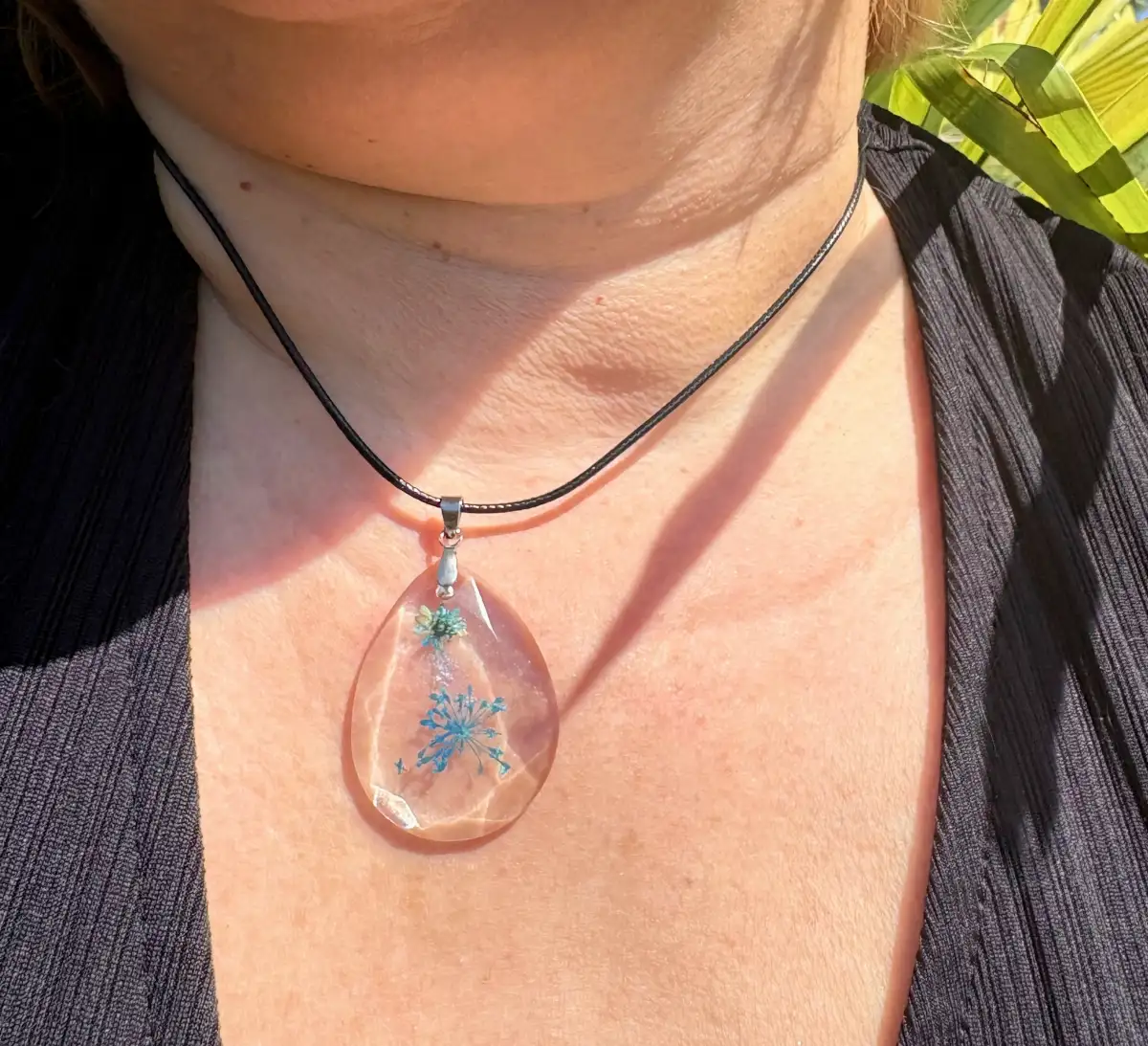 Collier Fleur de Givre
