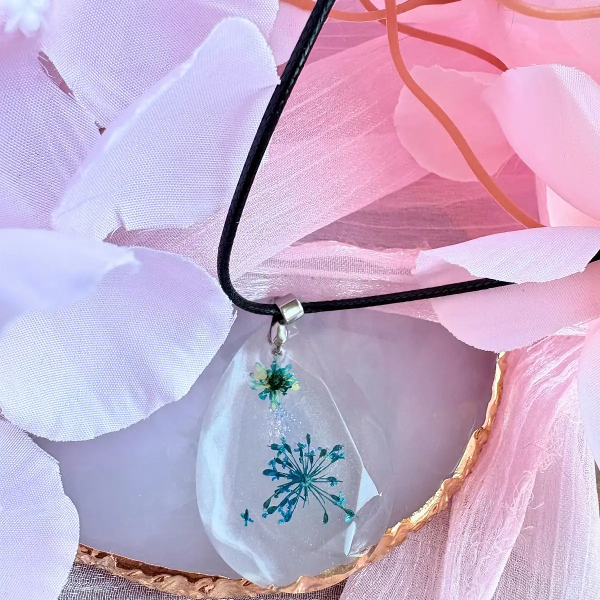 Collier Fleur de Givre