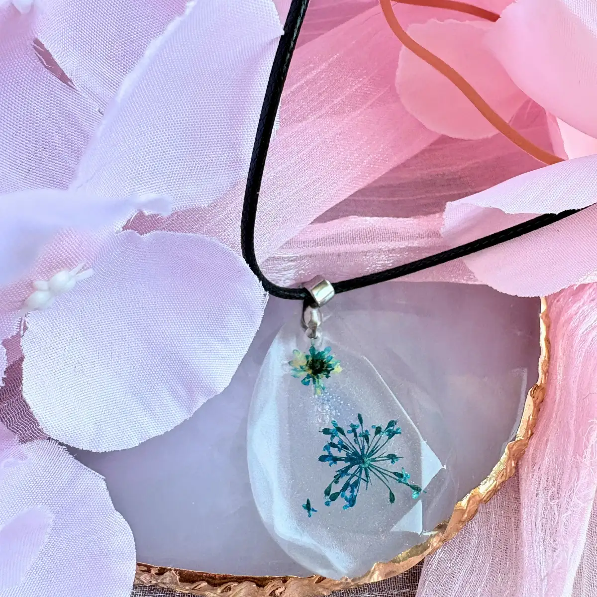Collier Fleur de Givre