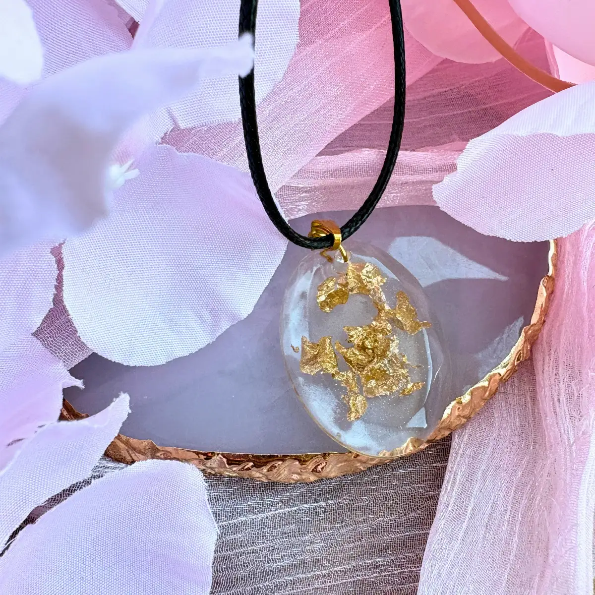 Collier Lumière dorée