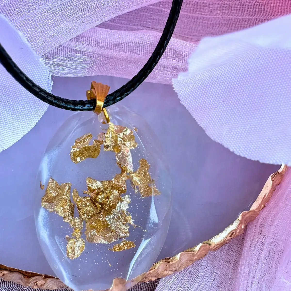 Collier Lumière dorée