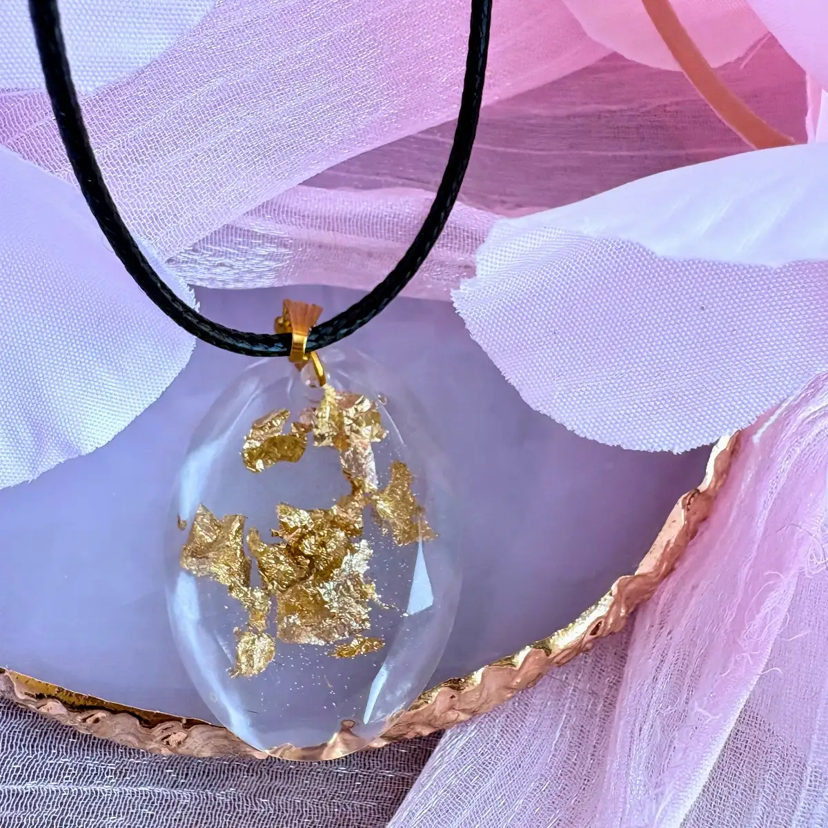 Collier Lumière dorée