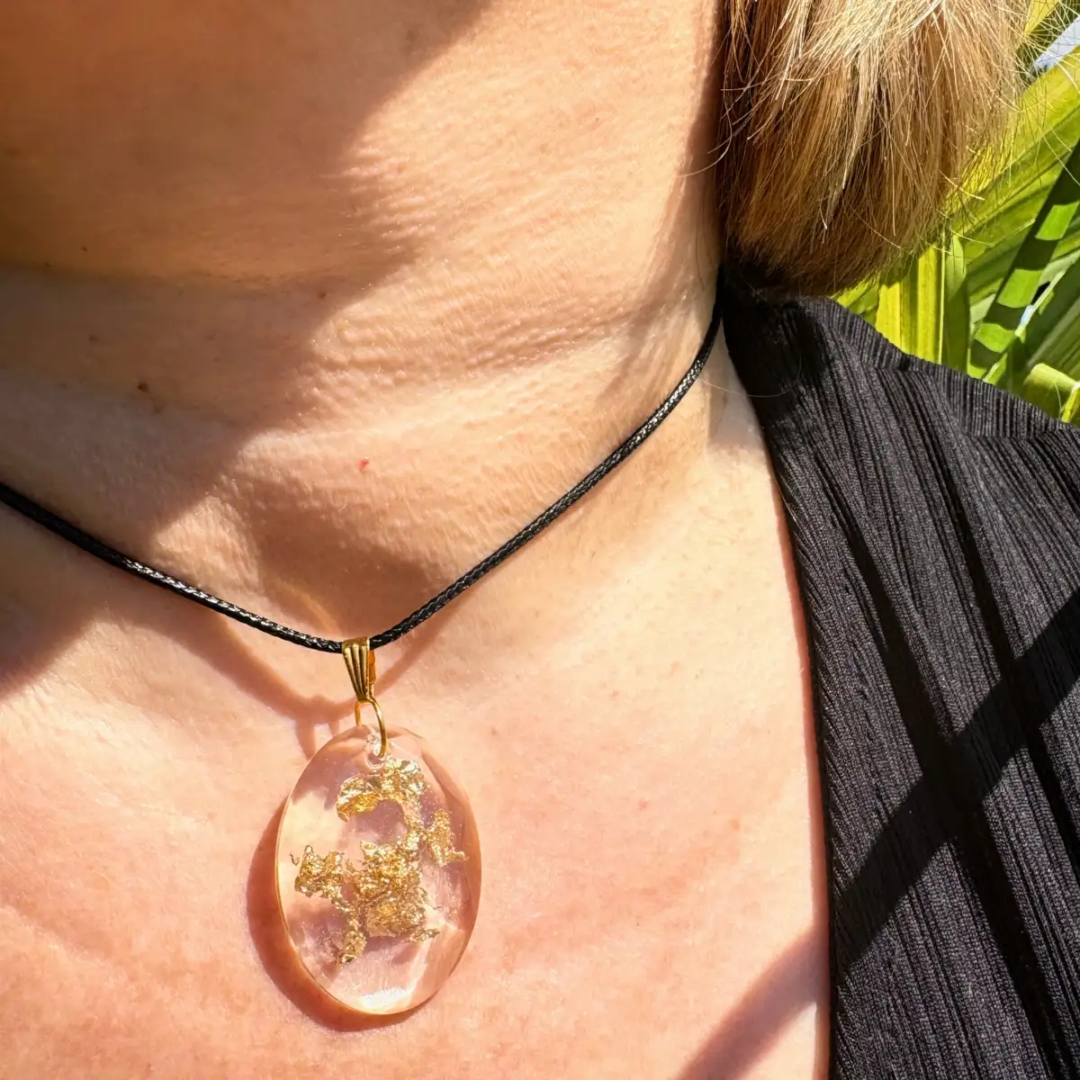 Collier Lumière dorée