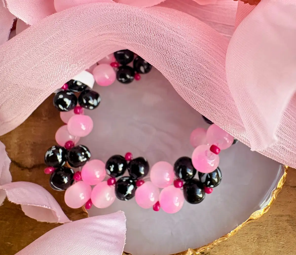 Bracelet Fleurs de Minuit